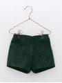 Pantalón corto de pana