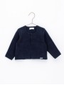 Garter stitch jacket