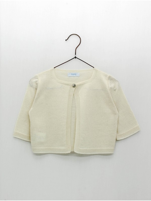 Long jacket with French sleeves