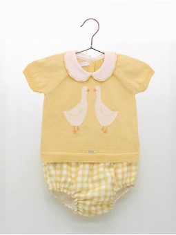 Aurora doublet and bloomers set