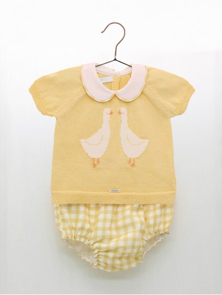 Aurora doublet and bloomers set