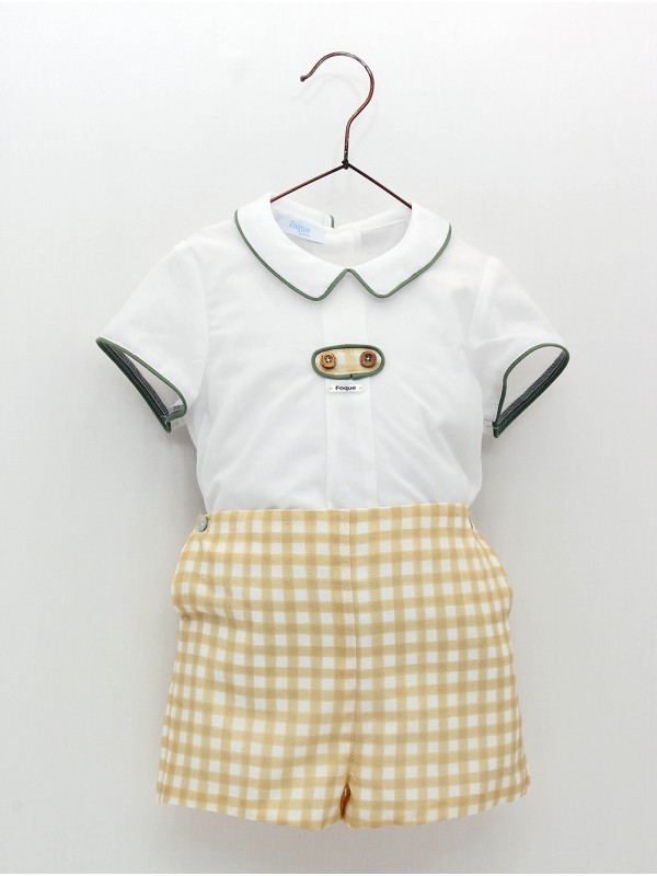 Conjunto blusa y pantalón corto Nana