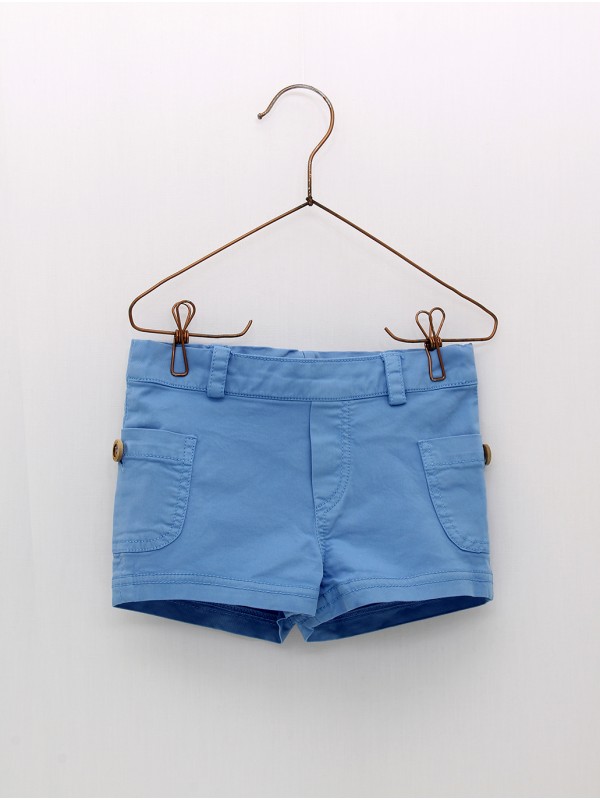 Pantalón curto loneta