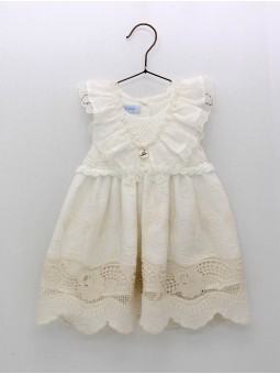 Betania embroidered fretwork skirt