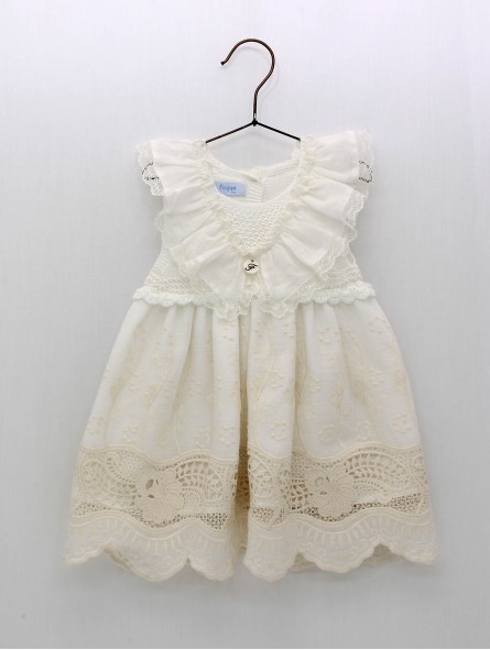 Betania embroidered fretwork skirt