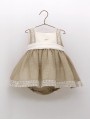 Amélie beige bloomer ensemble