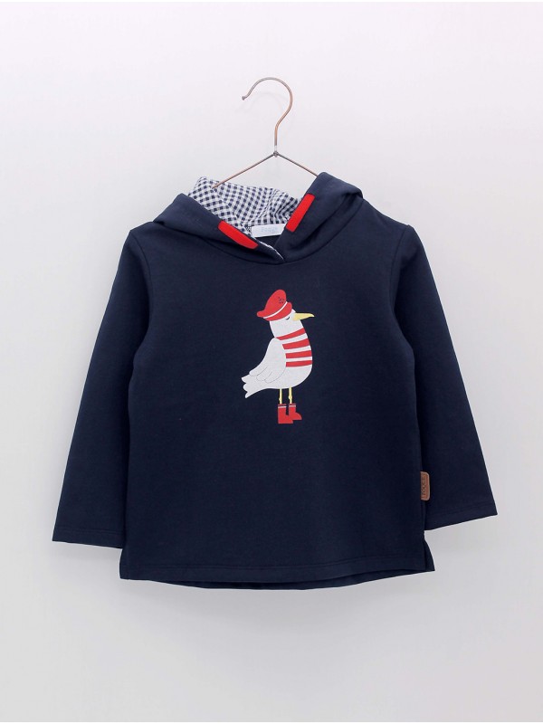 Sudadera Capucha Gaviota