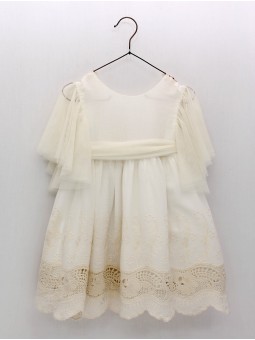 Vestido Greca Bordada Betania
