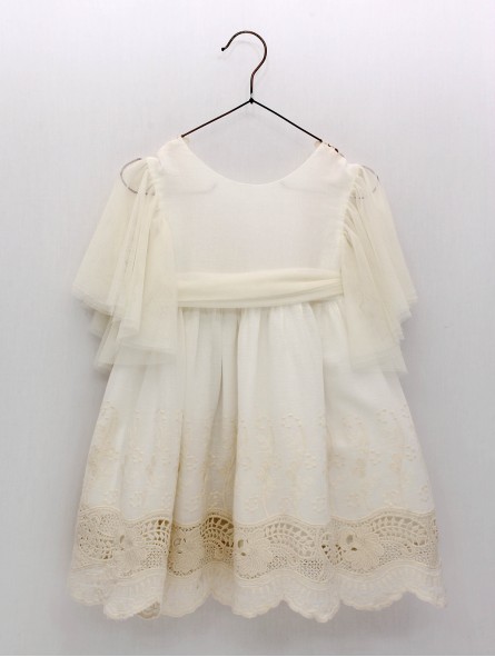 Vestido Greca Bordada Betania