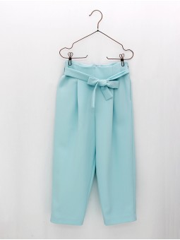 Pantalón longo talle alto