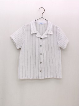 CAMISA RAYA FINA MANGA CORTA CC. DANTE
