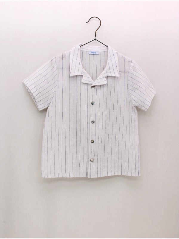 CAMISA RAYA FINA MANGA CORTA CC. DANTE
