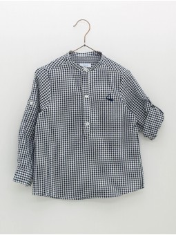 Gingham chequered shirt
