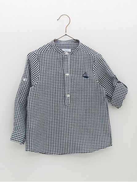 Gingham chequered shirt