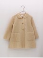 Boiled wool coat