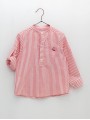 Camisa rayas rojas