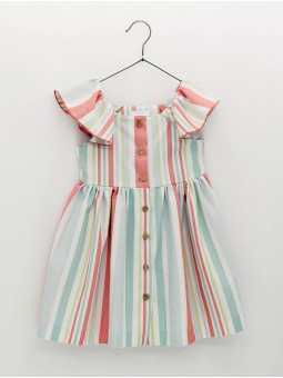 Striped shirt dress