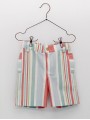 Pantalón curto raias