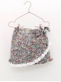 Saia pantalón de flores