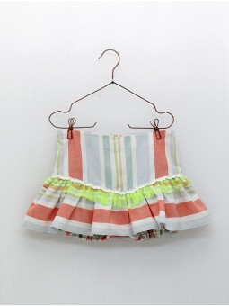 Girls’ striped shorts