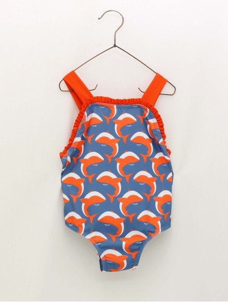 Bañador niña Ballenas
