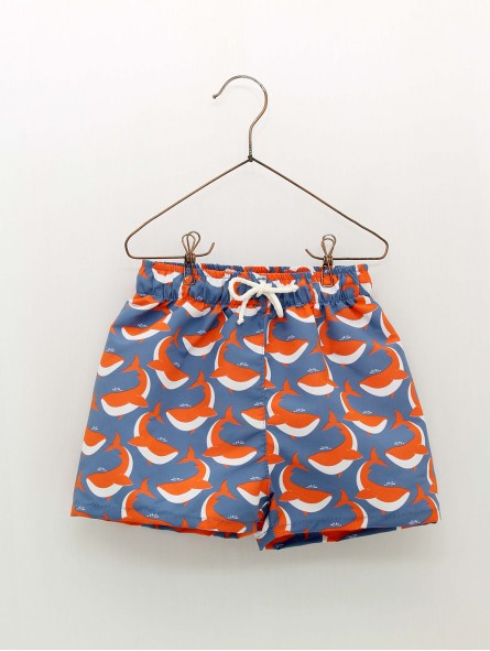 Whales boys’ swimming costume