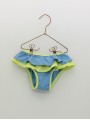 Two-Tone Swimming Costume