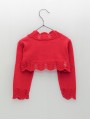 Chaqueta con ondas y calados