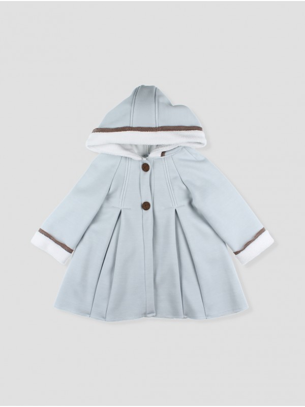 BABY GIRL HOODIE COAT