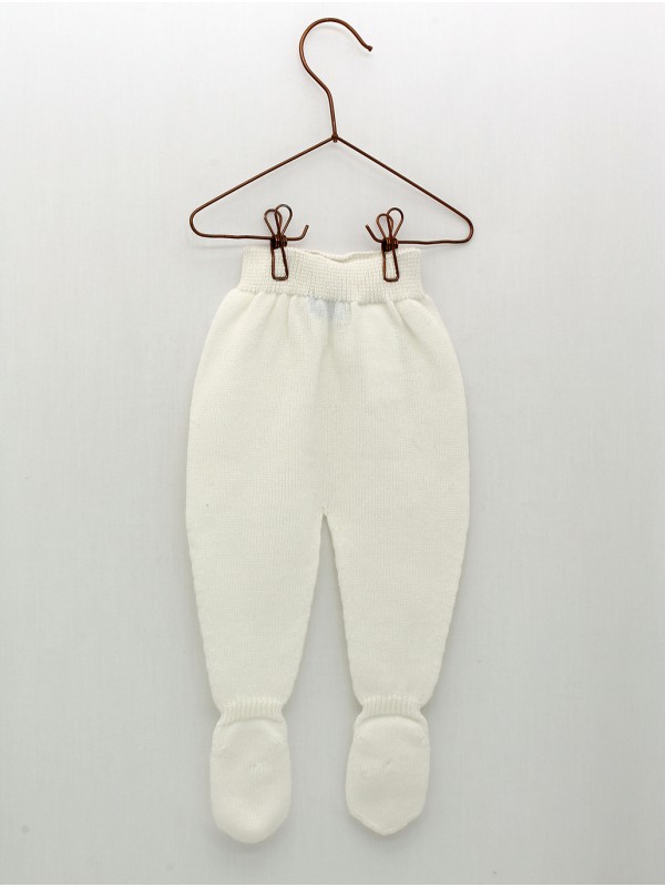Christening collection knitted unisex baby seamless leggings