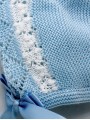 Baby boy-girl knit bonnet