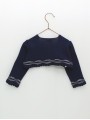 Jaqueta bolero comece ondas combinadas