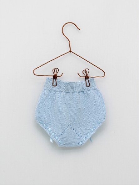 Braguita integral con lazo de raso