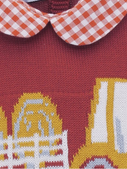 Baby boy set of sweater and bloomers