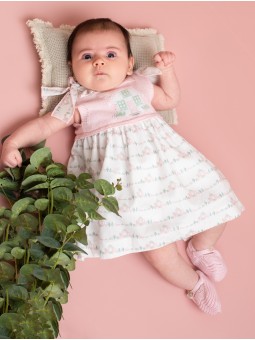 Skirt-like baby girl dress