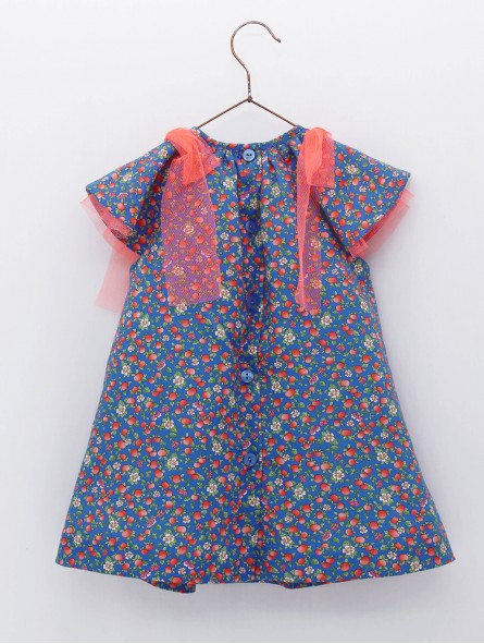 Vestido estampado manzanitas