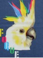 Camiseta niño estampado loros