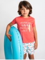Camiseta niño con estampado surfero 