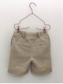 Pantalón corto ceremonia lino