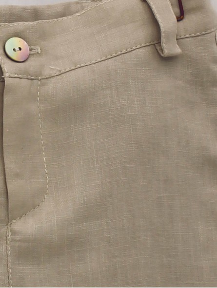 PantalÃ³n corto ceremonia lino