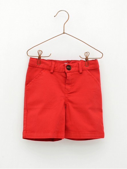 Canvas four-pocket boy shorts