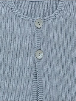 Chaqueta punto bebé niño cierre botones