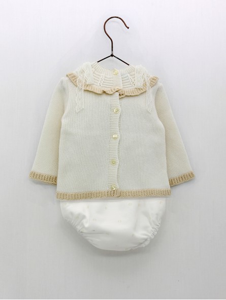 Conjunto bautizo unisex