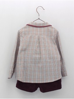 Conjunto dos piezas camisa y pantalón