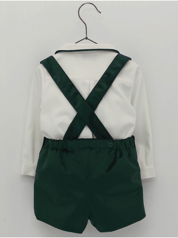 Conjunto dos piezas camisay pantalón tirantes