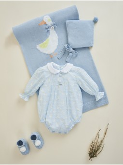 Pelele unisex con estampado de patos
