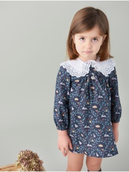 Vestido bebé niña estampado