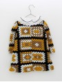 Vestido patchwork 