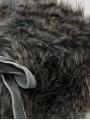 Cuello niña de pelo con lazo
