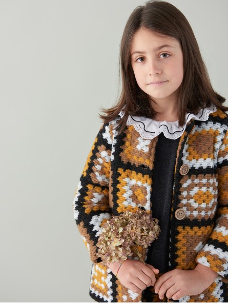 Abrigo patchwork